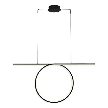 Suspension LED sur câble ODETTA LED/42W/230V 4000K noire