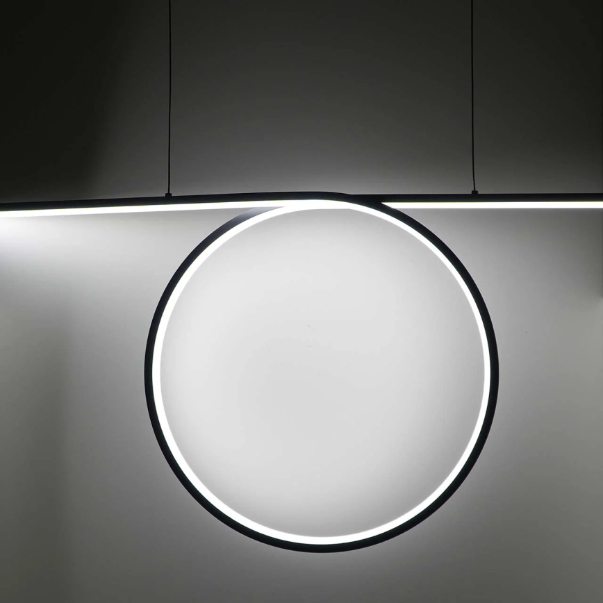 Suspension LED sur câble ODETTA LED/42W/230V 4000K noire