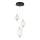 Suspension LED sur câble PELLUCID LED/20W/230V bronze/noir