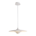 Suspension LED sur câble RENE LED/19W/230V CRI 90 blanche