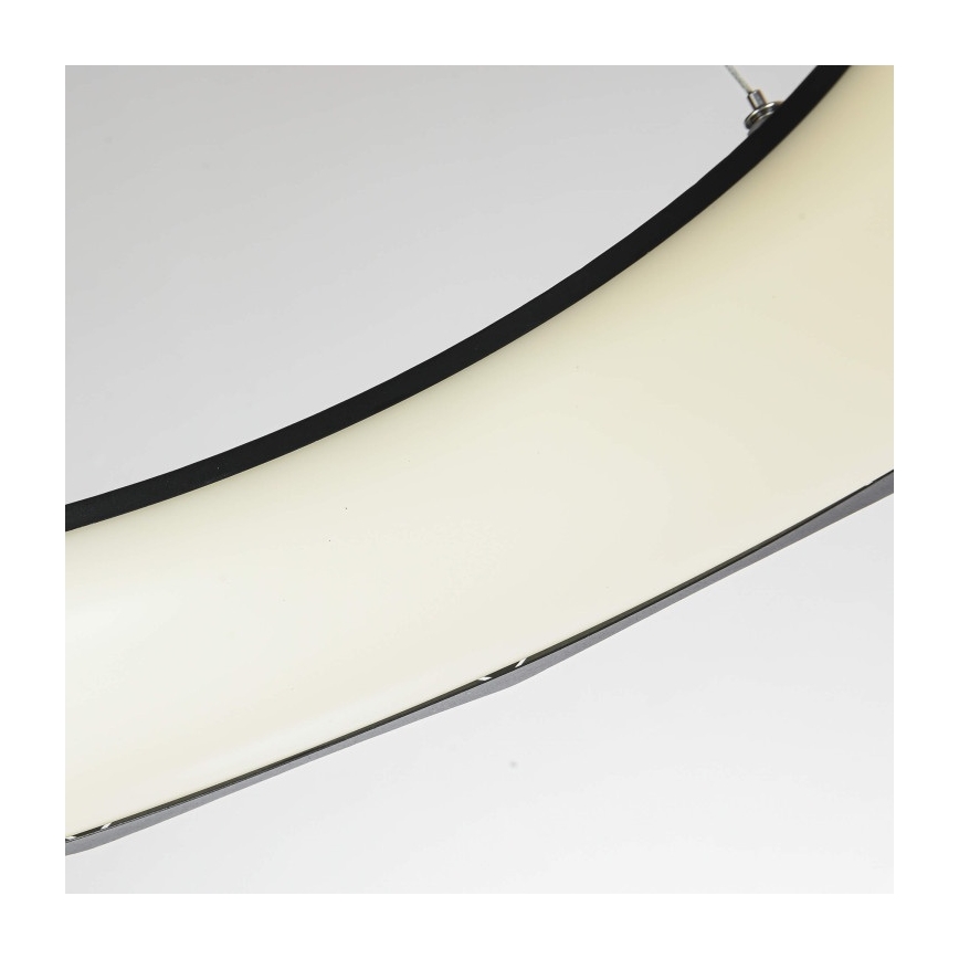 Suspension LED sur câble REUS LED/36W/230V 4000K Ø 61 cm noire