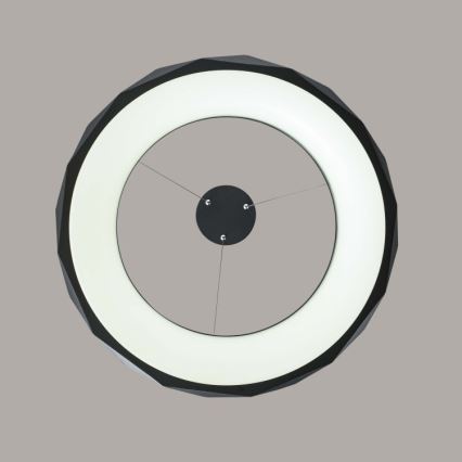 Suspension LED sur câble REUS LED/36W/230V 4000K Ø 61 cm noire