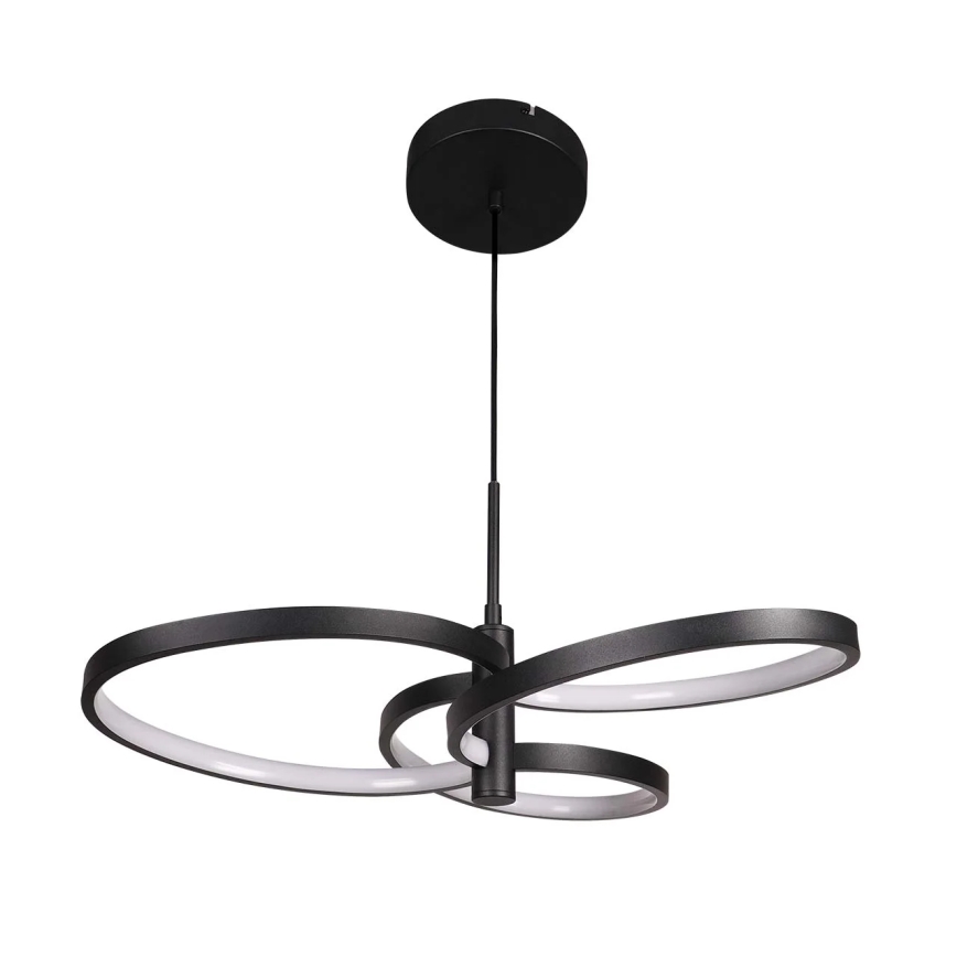 Suspension LED sur câble RIBBON LED/25W/230V 4000K noir