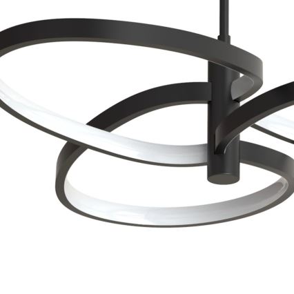 Suspension LED sur câble RIBBON LED/25W/230V 4000K noir