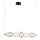 Suspension LED sur câble SHINY LED/23W/230V blanc/doré