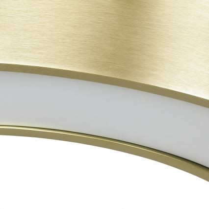 Suspension LED sur câble UNION, 40 W, 230 V, 3000/4000/6500 K, Ø 40 cm, finition dorée