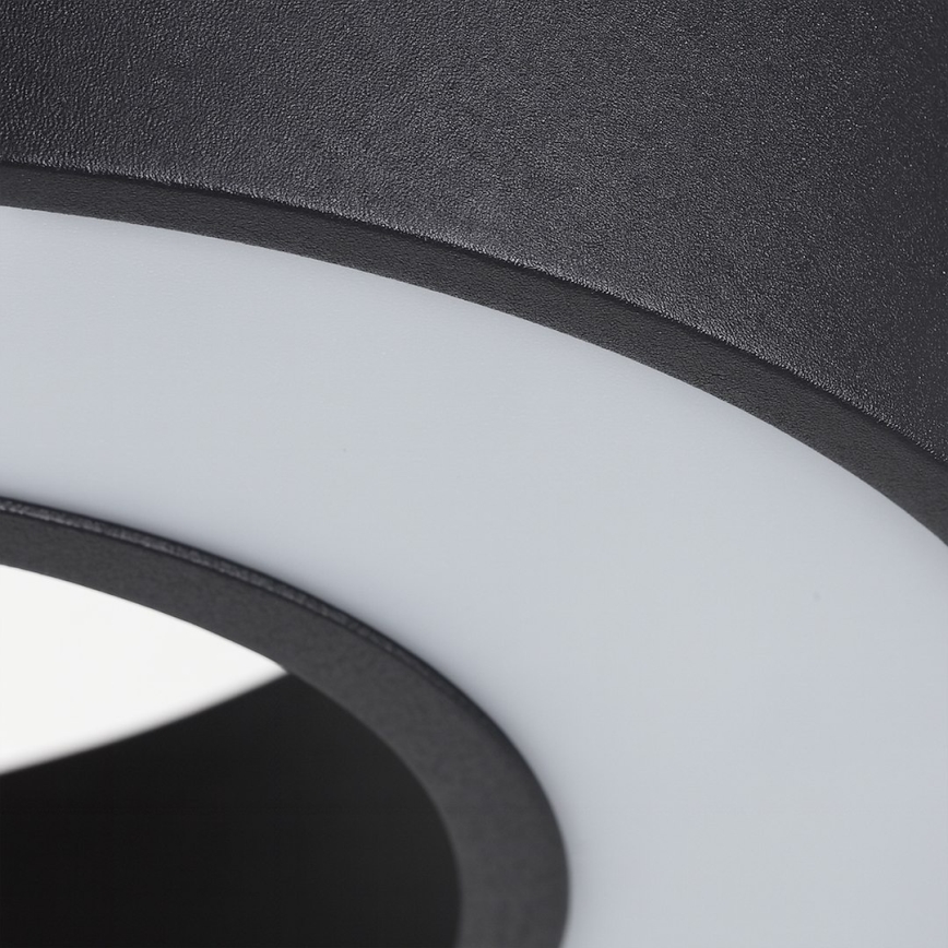 Suspension LED sur câble UNION, 40 W, 230 V, 3000/4000/6500 K, Ø 40 cm, noire