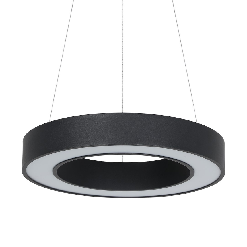Suspension LED sur câble UNION, 40 W, 230 V, 3000/4000/6500 K, Ø 40 cm, noire