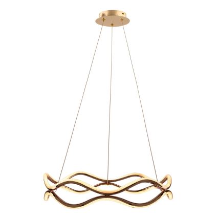 Suspension LED sur câble VAVE LED/28W/230V or rose