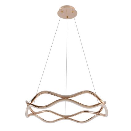 Suspension LED sur câble VAVE LED/28W/230V or rose