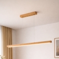 Suspension LED sur câble VERDE LED/18W/230V 3000K 106 cm chêne