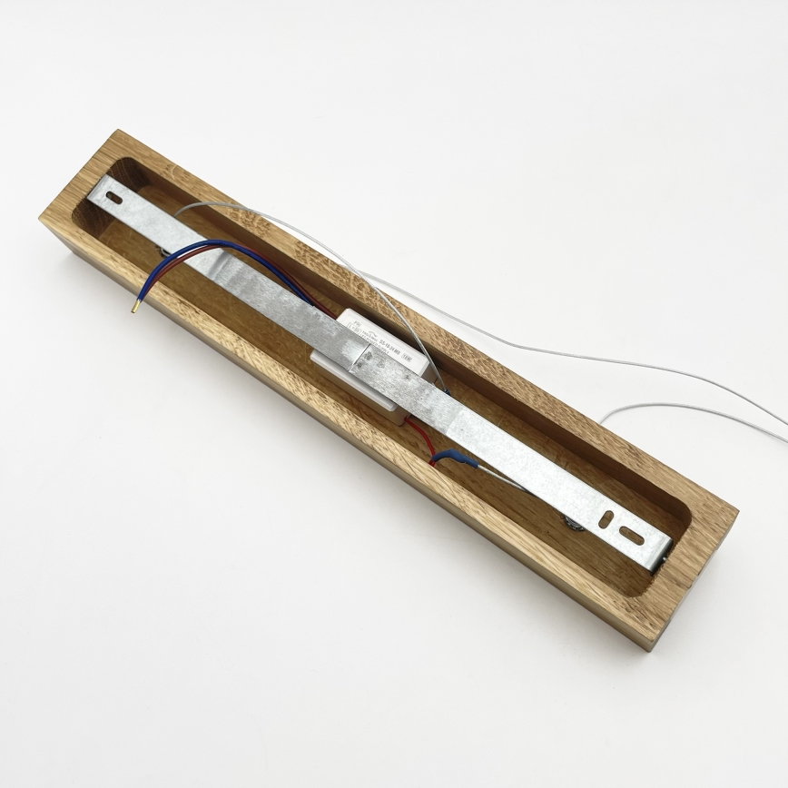 Suspension LED sur câble VERDE LED/18W/230V 3000K 106 cm chêne