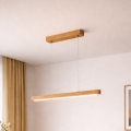 Suspension LED sur câble VERDE LED/18W/230V 3000K 76 cm chêne