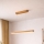 Suspension LED sur câble VERDE LED/18W/230V 3000K 76 cm chêne