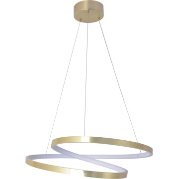 Suspension LED sur câble ZEFIRA LED/40W/230V 4000K Ø 50 cm dorée