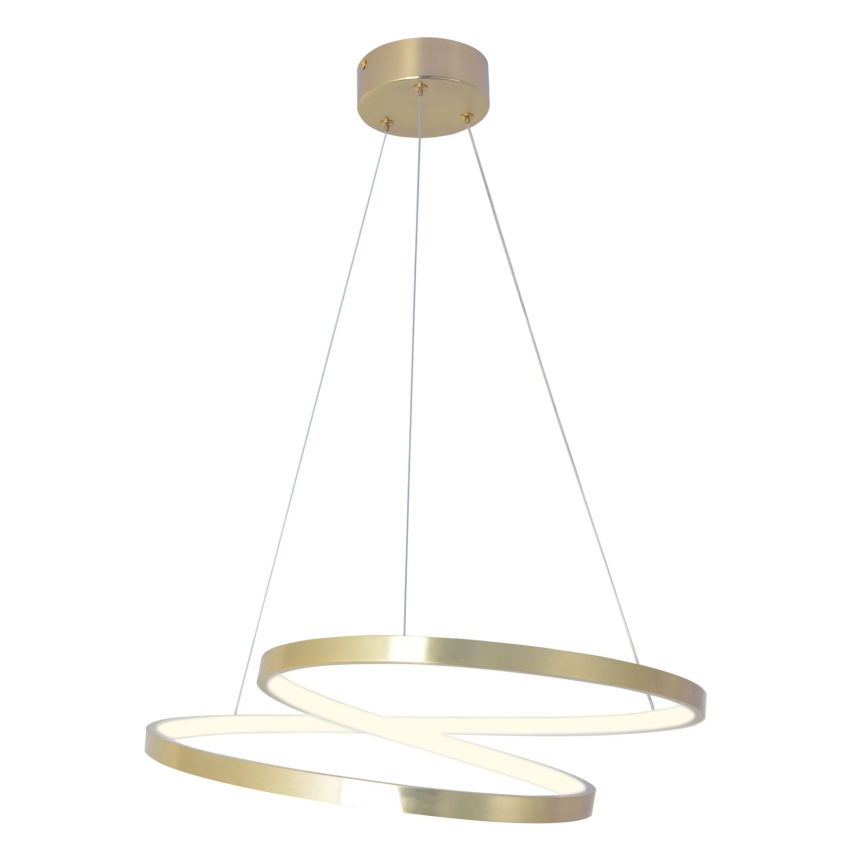 Suspension LED sur câble ZEFIRA LED/40W/230V 4000K Ø 50 cm dorée