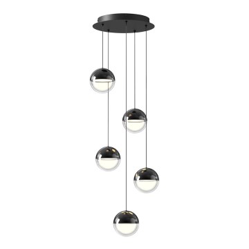 Suspension LED sur câble ZIREA LED/30W/230V noir