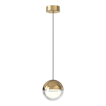 Suspension LED sur câble ZIREA LED/7W/230V dorée