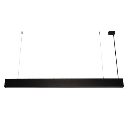 Suspension LED suspendue par câble 55W/230V 3000/4000/6500K 120 cm noire