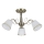 Suspension LOSANNA 3xE14/40W/230V en laiton