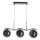 Suspension LUMOS 3xG9/20W/230V noir fumé
