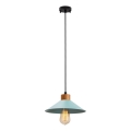 Suspension MANAVGAT 1xE27/40W/230V bleue/marron