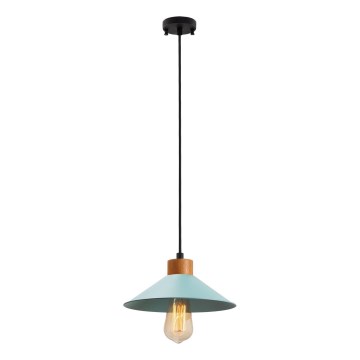 Suspension MANAVGAT 1xE27/40W/230V bleue/marron