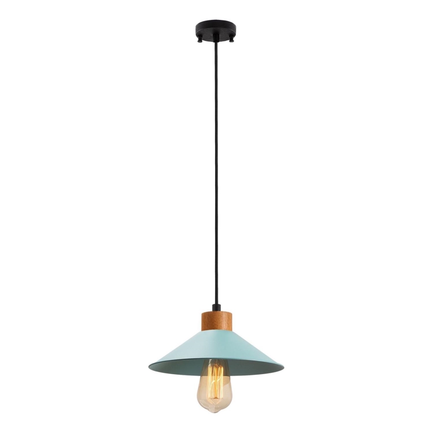 Suspension MANAVGAT 1xE27/40W/230V bleue/marron