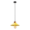 Suspension MANAVGAT 1xE27/40W/230V jaune/marron