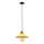 Suspension MANAVGAT 1xE27/40W/230V jaune/marron