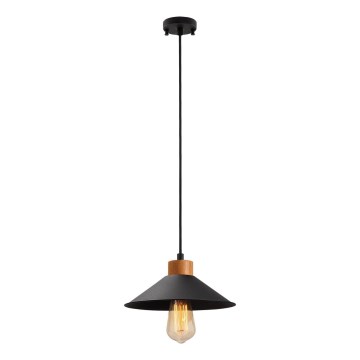 Suspension MANAVGAT 1xE27/40W/230V noir/marron