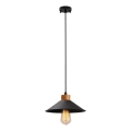Suspension MANAVGAT 1xE27/40W/230V noire/marron