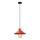 Suspension MANAVGAT 1xE27/40W/230V rouge/marron
