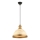 Suspension MONZA 1xE27/40W/230V diamètre 29 cm crème/bronze