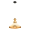 Suspension MONZA 1xE27/40W/230V Ø 30 cm crème/or