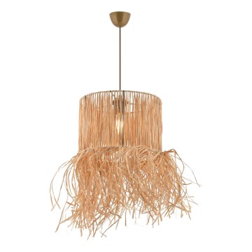 Suspension NESS 1xE27/40W/230V raffia