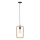 Suspension OSTOR 1xE27/40W/230V beige/noir