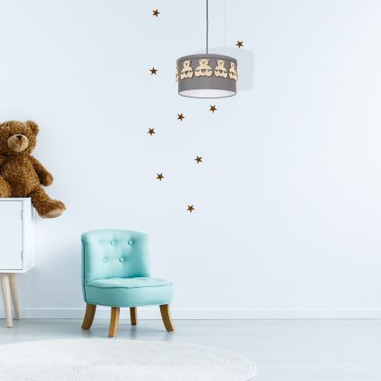 Suspension pour enfant avec fil BEAR 1xE27/60W/230V