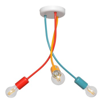 Suspension pour enfant HARVARD 3xE27/15W/230V