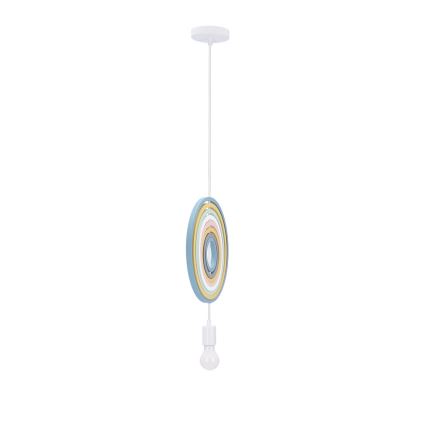 Suspension pour enfants HOOPS 1xE27/20W/230V diamètre 27 cm multicolore