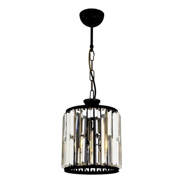 Suspension PUNE 1xE27/40W/230V noire