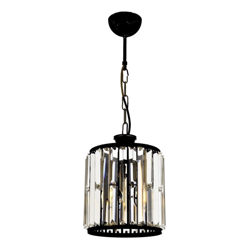 Suspension PUNE 1xE27/40W/230V noire