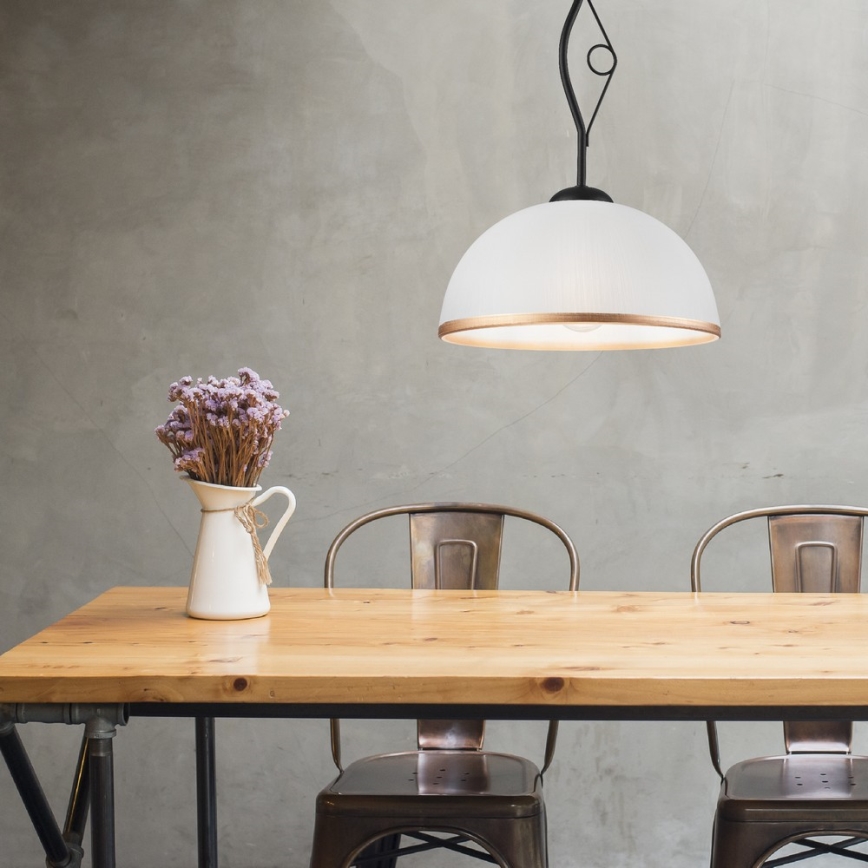 Suspension RETRO 1xE27/60W/230V