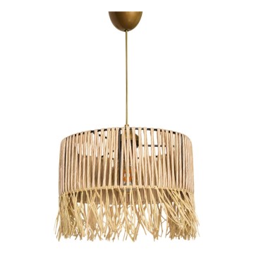 Suspension RIMINI 1xE27/40W/230V beige