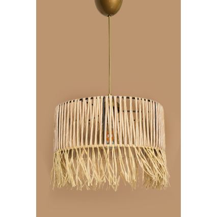 Suspension RIMINI 1xE27/40W/230V beige