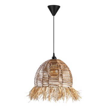 Suspension RUYO 1xE27/40W/230V marron