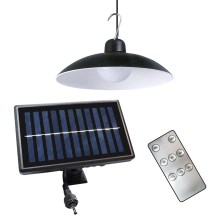 Suspension solaire à intensité variable avec détecteur de crépuscule LED/6W/3,7V 800 mAh IP44 + télécommande