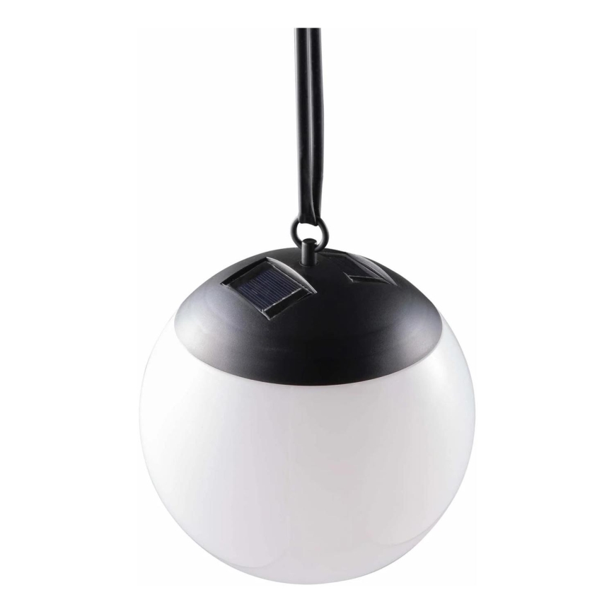 Suspension solaire KIARA LED/1,2V 600 mAh IP44 noir