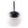 Suspension solaire KIARA LED/1,2V 600 mAh IP44 noir