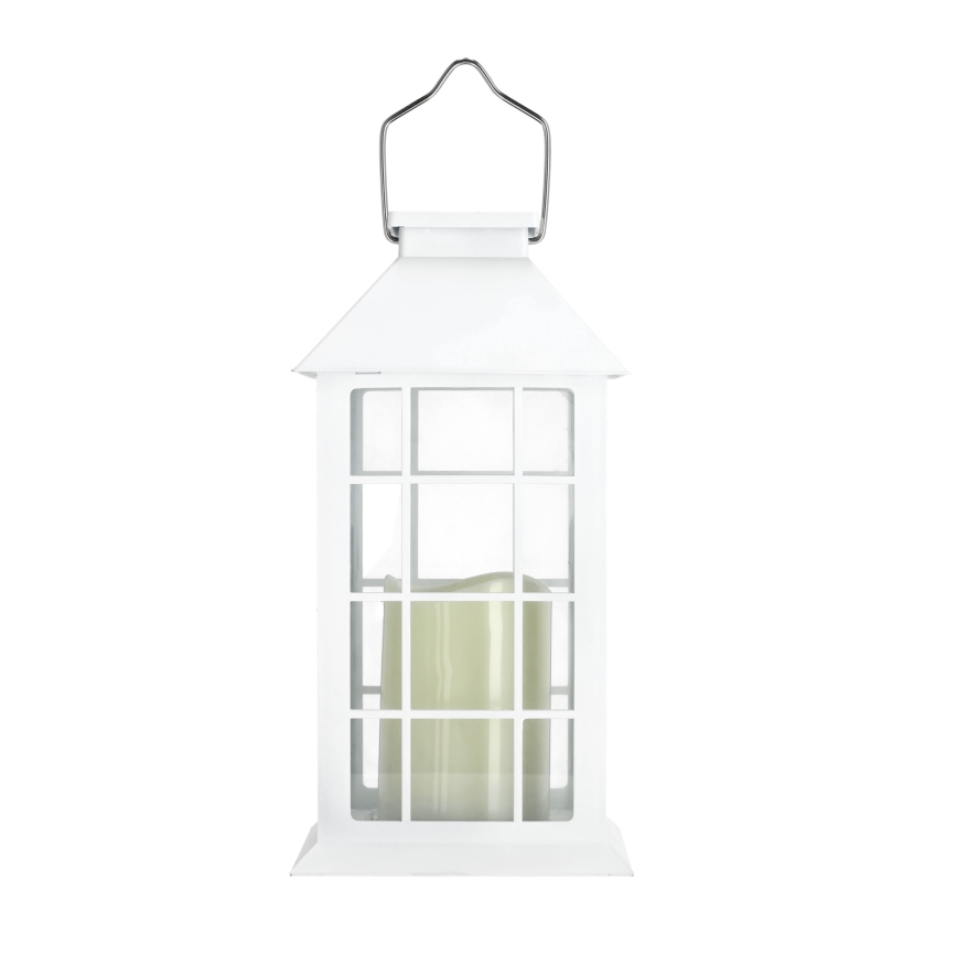 Suspension solaire LED/0,02W/1,2V 1xAA 2700K IP44 200 mAh blanc